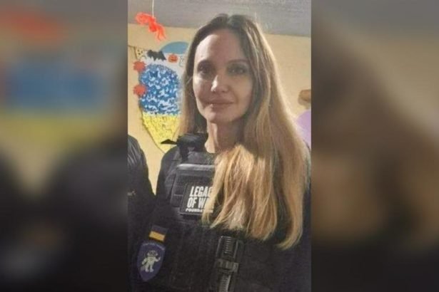 Angelina Jolie’s bodyguard conscripted in Ukraine (VIDEO)