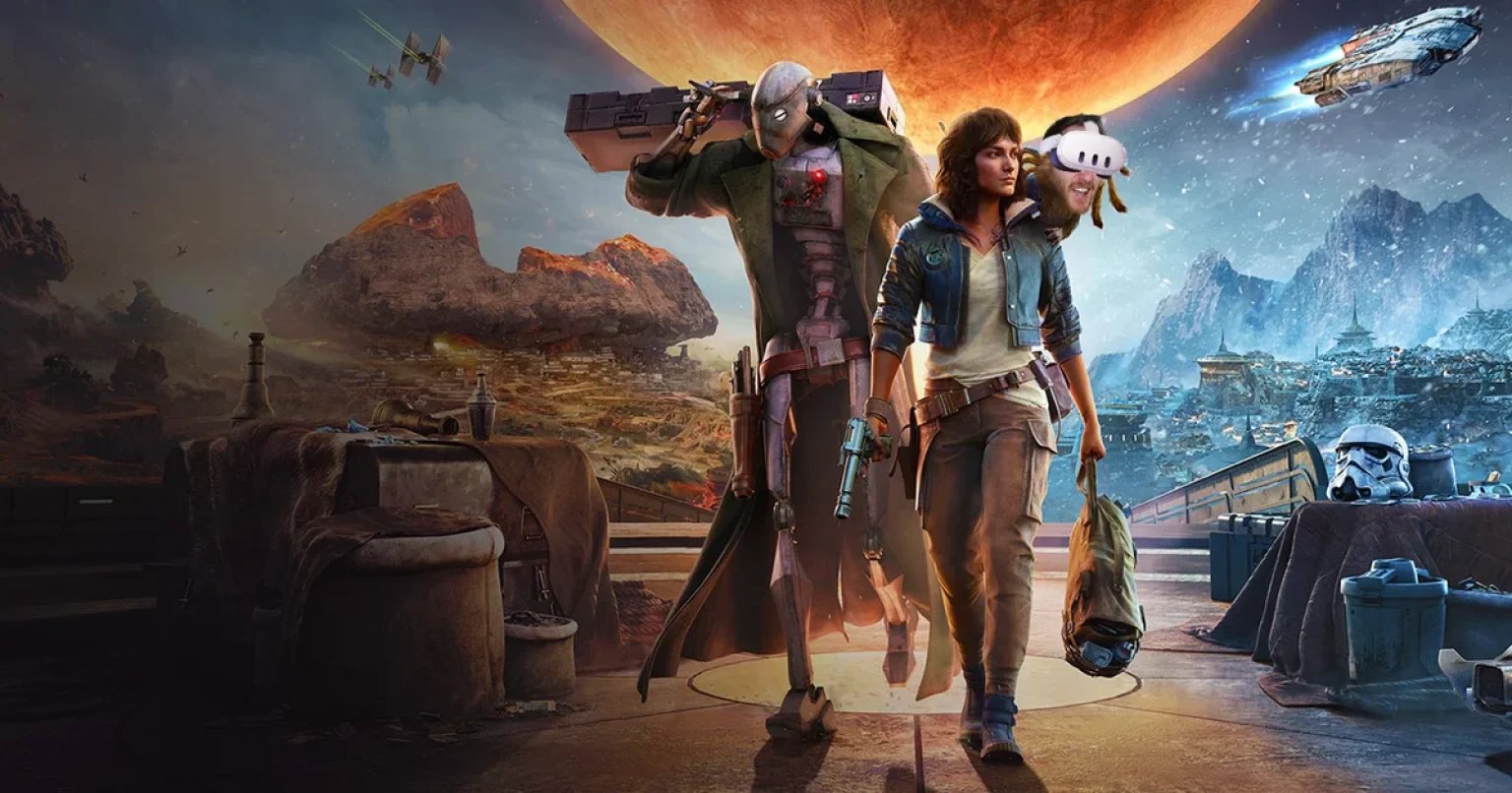 Star Wars Outlaws played in first-person VR is a force to be reckoned with