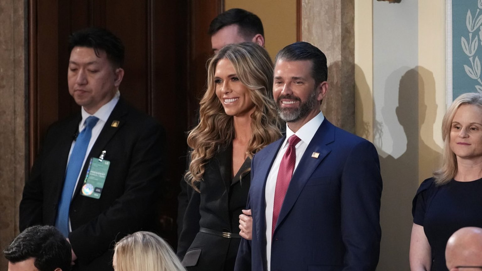 Trump announces son’s engagement