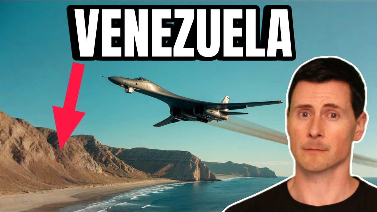 B-1 Bombers BUZZ Venezuela: America's Supersonic Warning Shot?