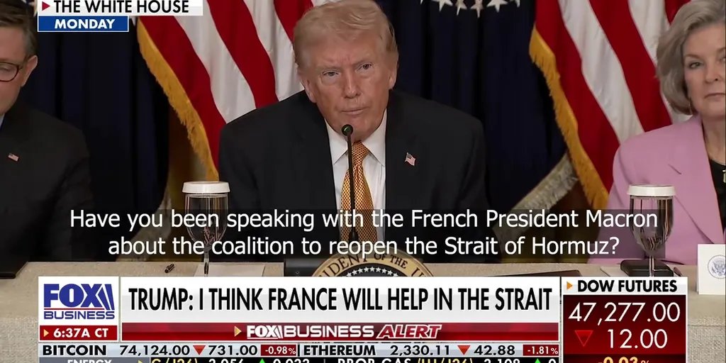 Macron ramps up military as Trump eyes France support in Strait of Hormuz Macron ramps up military as Trump eyes France support in Strait of Hormuz