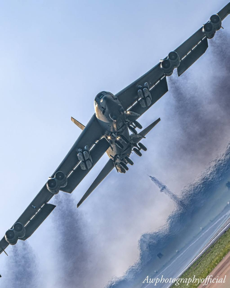 Power Projection: B-52H Deploys with Massive JASSM-ER Loadout from RAF Fairford
