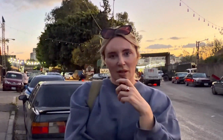 Courtney Bonneau is still in southern Lebanon — and she’s not blinking.