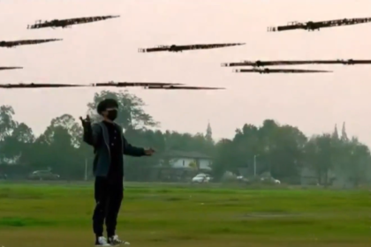 Wuxia Unleashed: That Viral “Flying Sword” Swarm is Actually Real