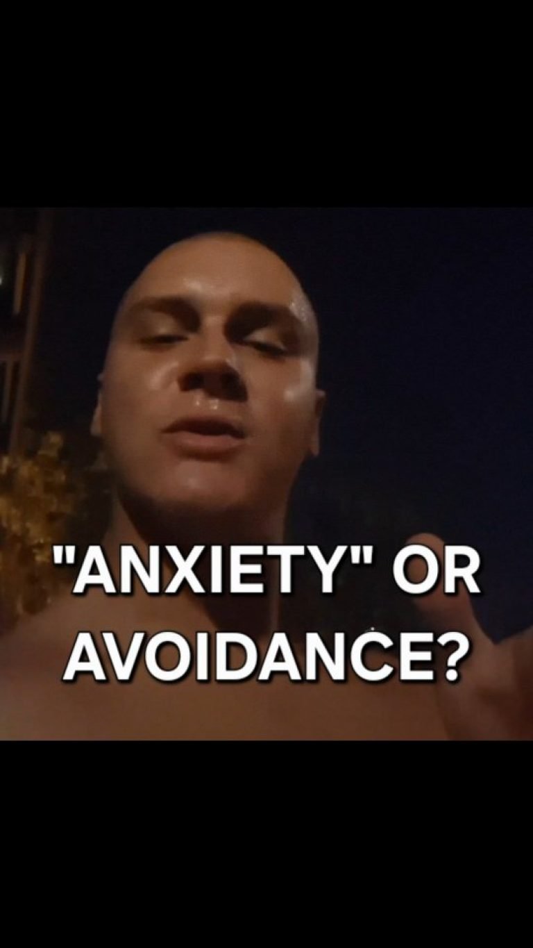 “ANXIETY” OR AVOIDANCE?…