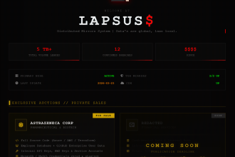 Cybercrime group Lapsus$ claims the hack of pharma giant AstraZeneca