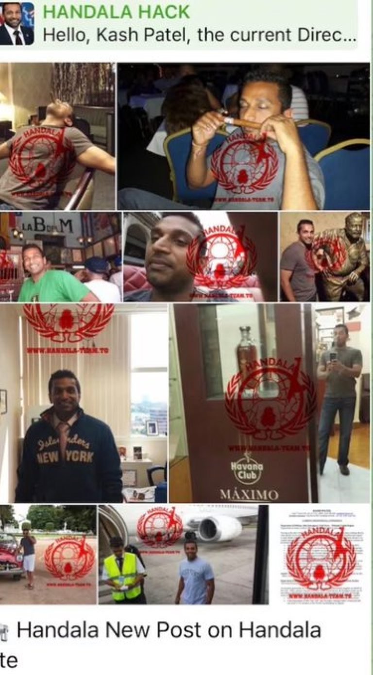 Iran-linked group Handala hacked FBI Director Kash Patel’s personal email account