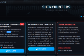 ShinyHunters claims the hack of the European Commission