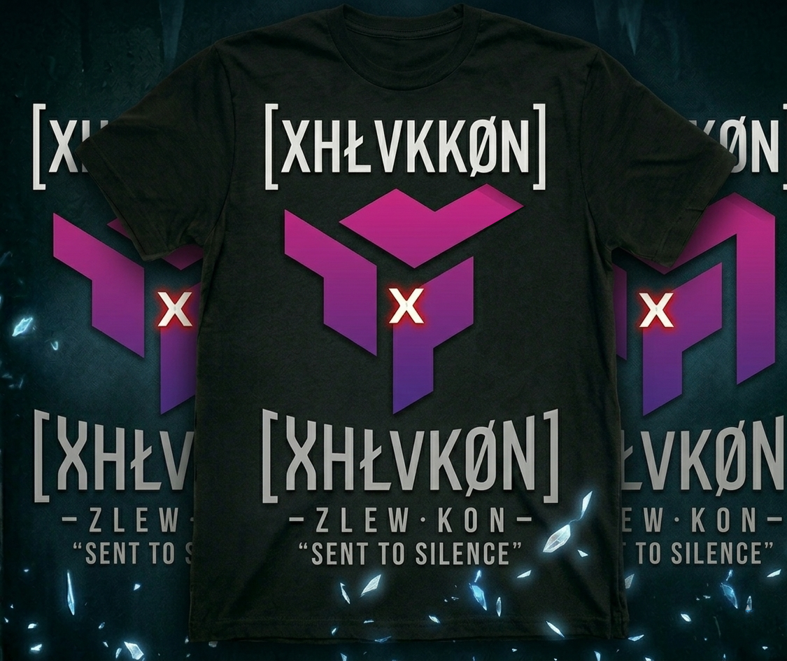 The Rise of X H Ł V K ∅ N: Decoding the New Villains of Sky Shaker 3 codename sky shaker xhvkon3 tshirt