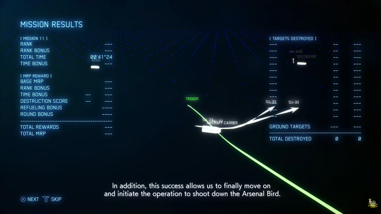 Ace Combat 7: Fleet Destruction Script – Trigger Joins the LRSSG (Mission 11) 9 image 252