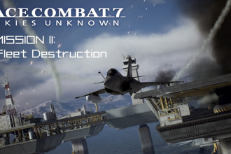 Ace Combat 7: Fleet Destruction Script – Trigger Joins the LRSSG (Mission 11)