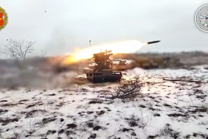 Russia Pairs North Korean Rocket Artillery with Modular Ground Drones