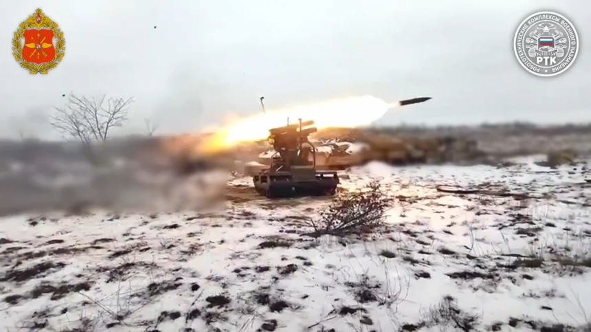 Russia Pairs North Korean Rocket Artillery with Modular Ground Drones