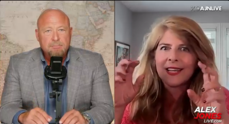 Naomi Wolf Crashes Out on ‘The Alex Jones Show’ Over October 7 stand-down Claims