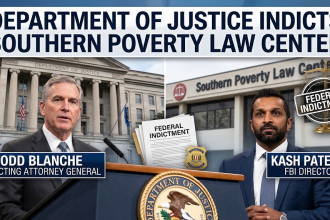Department of Justice Indicts Southern Poverty Law Center on Federal Fraud Charges