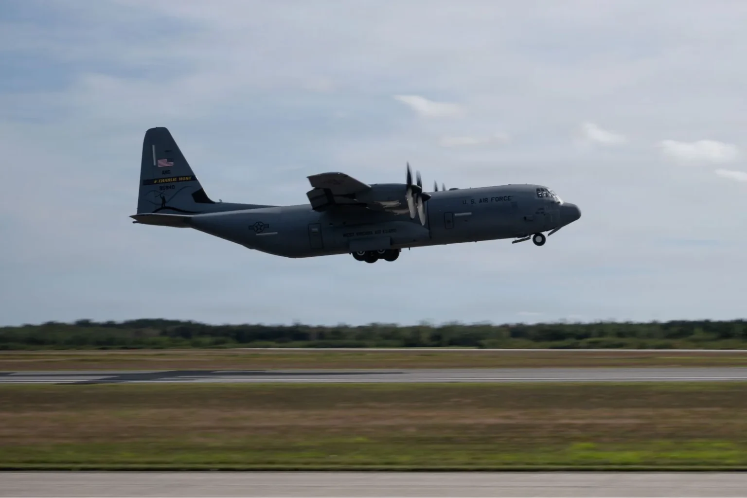U.S. Air Force Tests C-130J-30 Super Hercules to Sustain Dispersed Operations Under Drone Threats