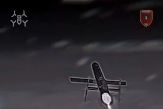 Ukraine’s STING S interceptor drone has successfully downed Russia’s jet-powered Geran-5, demonstrating a new low-cost defense against high-speed one-way attack drones (Picture Source: Ukraine’s 1020th Anti-Aircraft Missile Regiment)