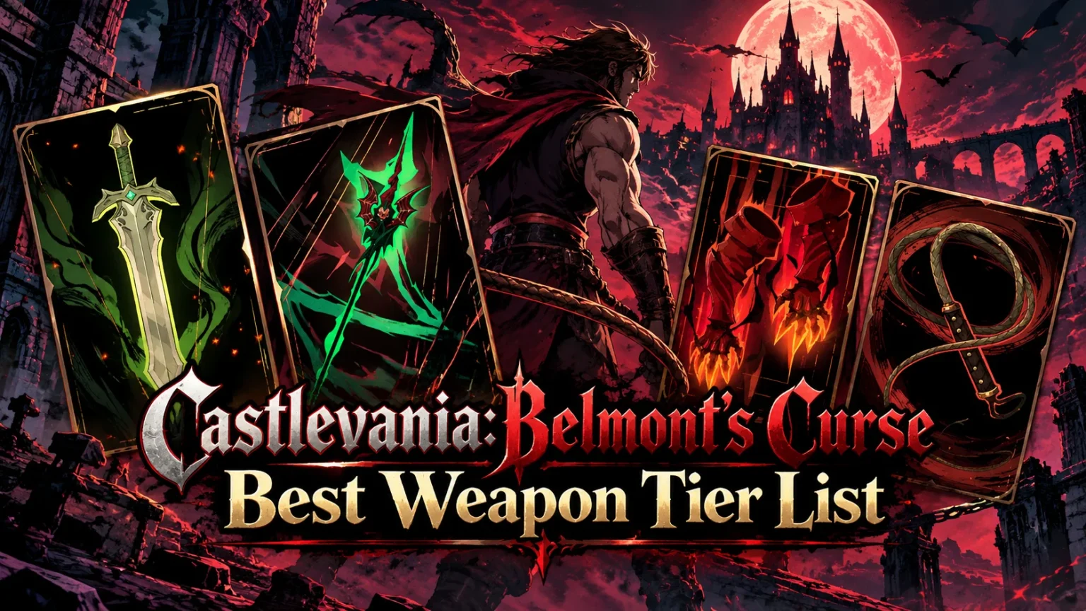 Castlevania: Belmont's Curse Best Weapon Tier List, Rankings, and Relic RecommendationsFind the Castlevania: Belmont's Curse best weapon in our definitive tier list, rankings, and relic guide for every playstyle.2026-10-18
