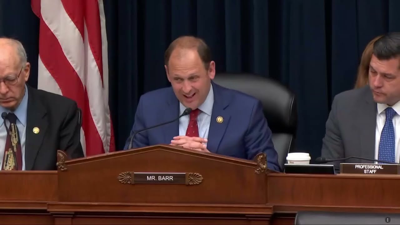 Congressman Dan Meuser at FSC Financial Institutions Subcommittee Hearing
