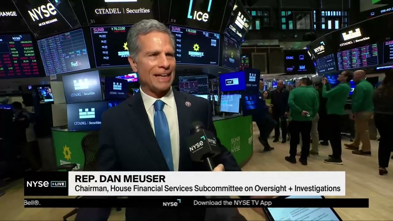 Congressman Meuser joins NYSE LIVE