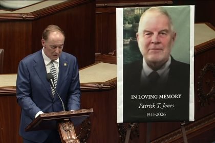 Dr. Joyce Delivers Powerful House Floor Tribute Honoring the Legacy of Judge Pat Jones
