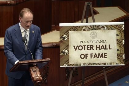 Dr. Joyce Slams Critics and Unveils Major Pennsylvania Voter Hall of Fame Tribute