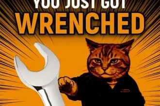 Gearwrench Cat Wrench Social Media Chain Message Post Thumbnail