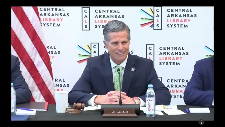 Meuser Chairs FSC Oversight & Investigations Committee Hearing in Little Rock