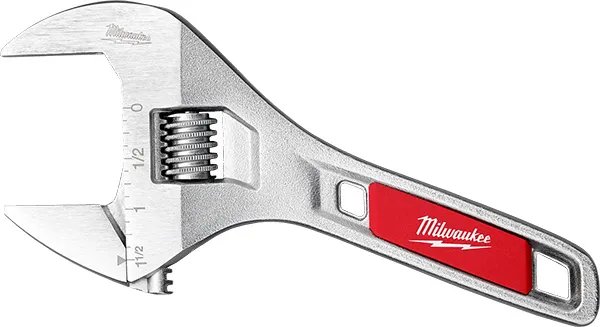 Milwaukee 6-inch Wide Jaw Adjustable Wrench 48-22-7506