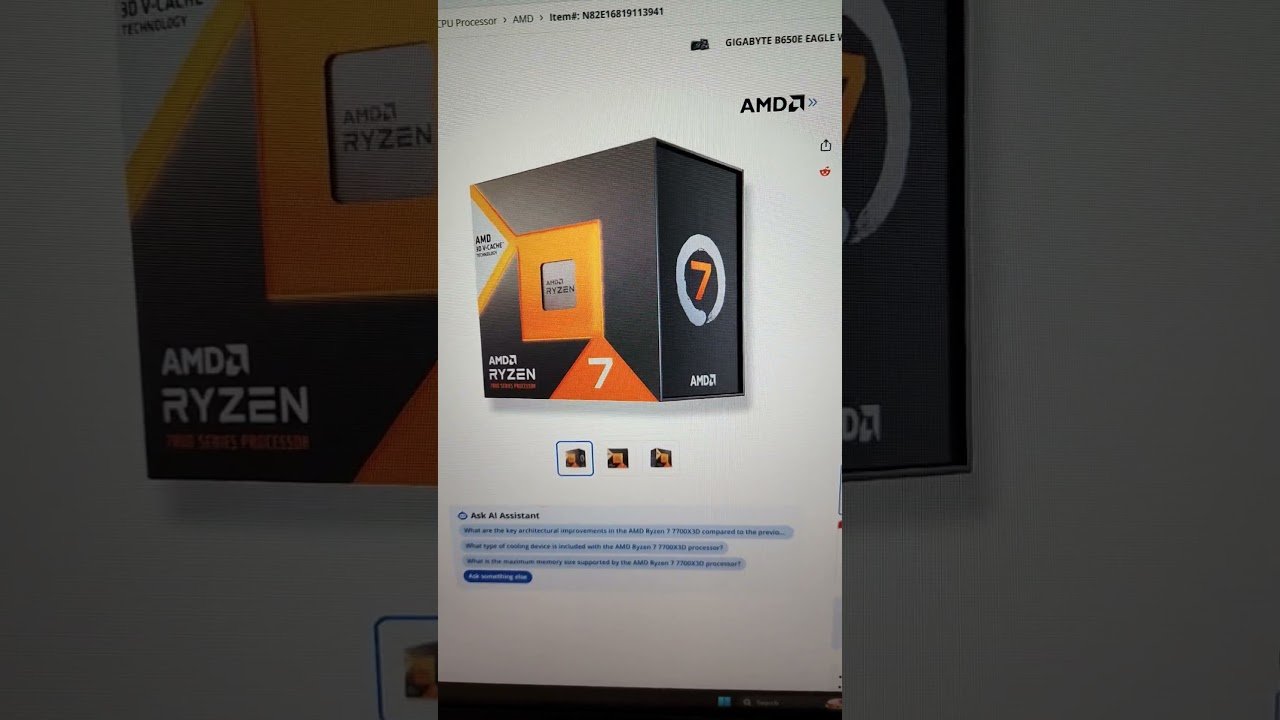 Newegg Unveils Massive Ryzen 7 7700X3D Price Drop in Shocking Launch Day Review