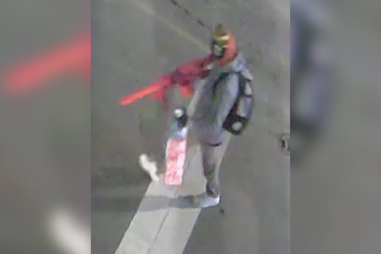 Wanted: Suspect for Vandalism in the 5th District [VIDEO]
