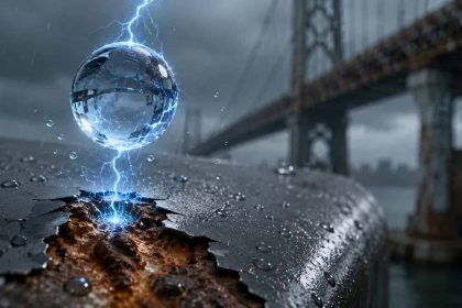 Raindrops Can Build an Electrical Charge Strong Enough to Corrode Metal in a Surprising Way