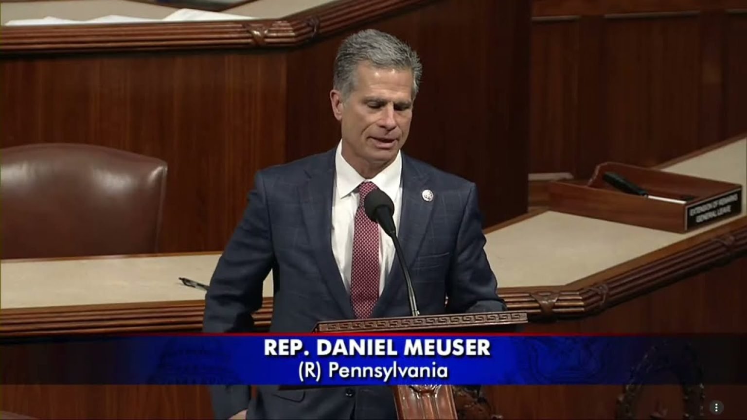 Rep. Meuser Floor Speech 21st Century Housing Act