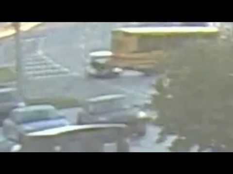 Shocking Surveillance Video Reveals Exact Moment School Bus Struck in Delco