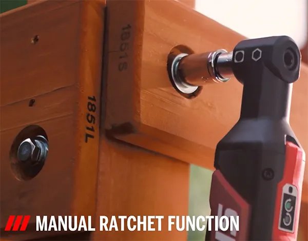 Skil Dual Drive Ratchet Used on Furniture