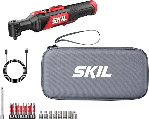 Skil Dual Drive Ratchet with 19pc Socket and Screwdriver Bit Set