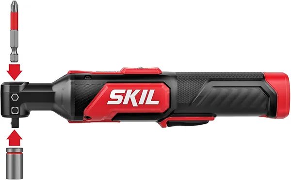 Skil Dual Drive Ratchet with Socket and Screwdriver Bit