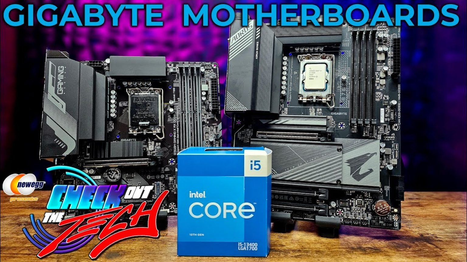 Unleashes Massive Performance: GIGABYTE Motherboards Dominate Intel 13th Gen Gaming Setups