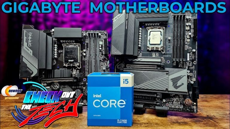 Unleashes Massive Performance: GIGABYTE Motherboards Dominate Intel 13th Gen Gaming Setups