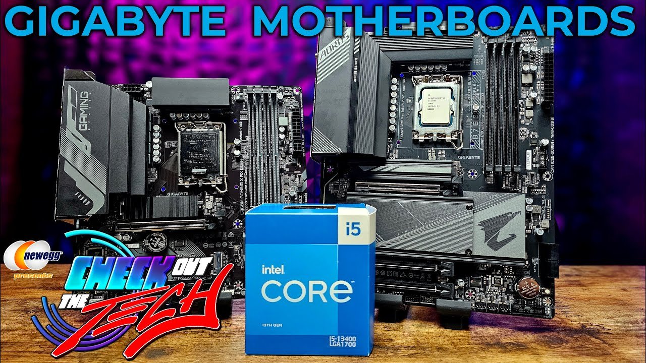 Unleashes Massive Performance: GIGABYTE Motherboards Dominate Intel 13th Gen Gaming Setups