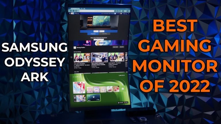 Why Samsung Odyssey Ark Dominates As The Best Gaming Monitor Of 2022