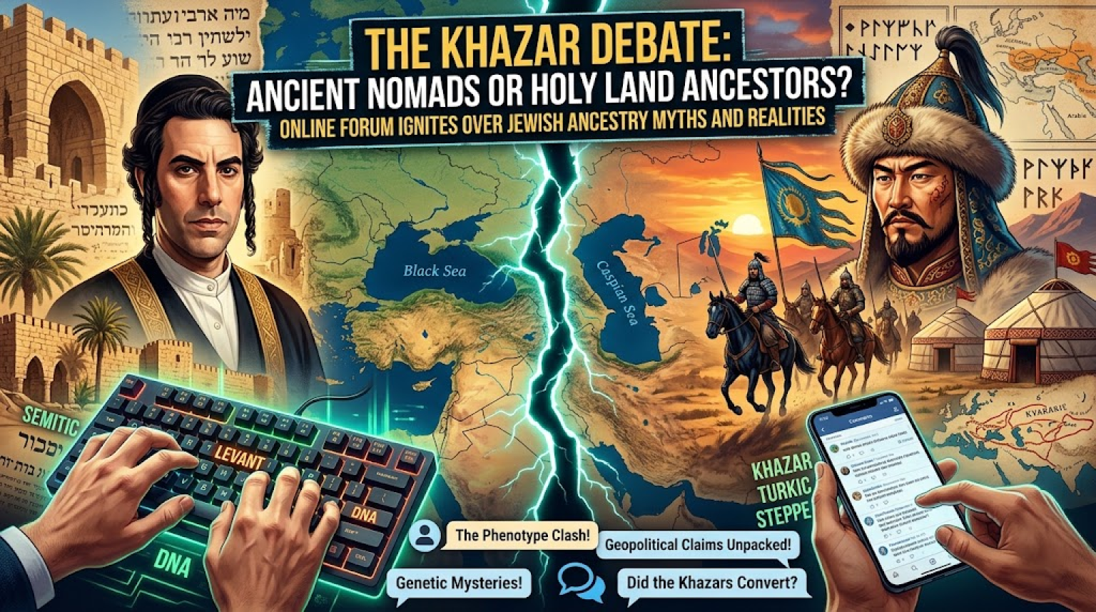 Online Forum Devours Itself Over Ancient Khazar Theory: Phenotypes, Genetics, and Geopolitics Exploded | Philly PI