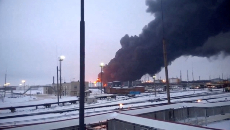 Strategic Assessment: Major Ukrainian Drone Strikes Target Ryazan Oil Refinery and Borisoglebsk Airfield | Philly PI