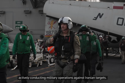ABOARD THE USS GEORGE WASHINGTON: Inside the High-Tempo Naval Operation Enforcing the Strait of Hormuz Blockade | Philly PI