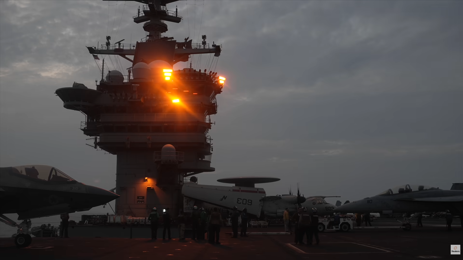 ABOARD THE USS GEORGE WASHINGTON: Inside the High-Tempo Naval Operation Enforcing the Strait of Hormuz Blockade | Philly PI