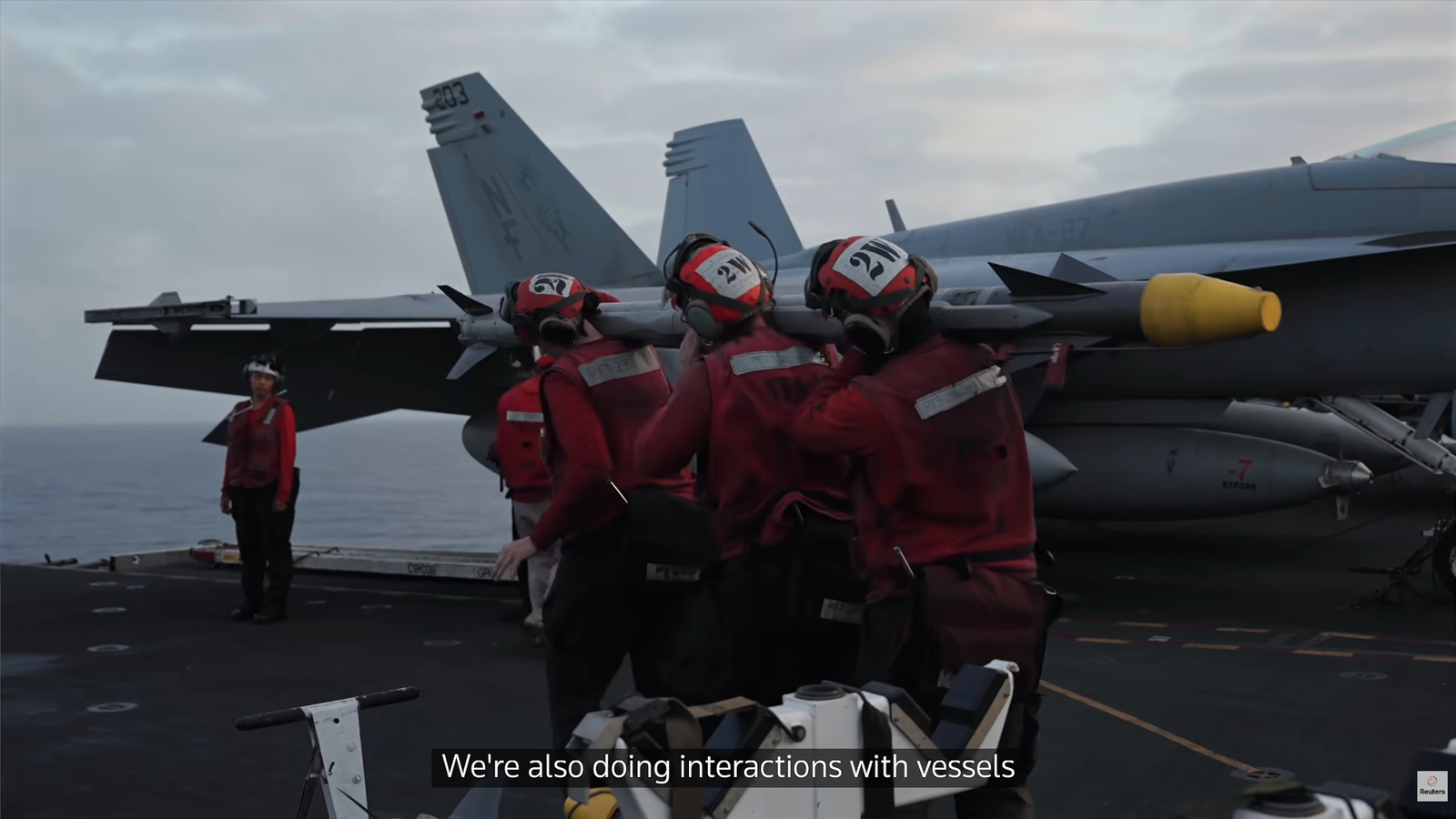 ABOARD THE USS GEORGE WASHINGTON: Inside the High-Tempo Naval Operation Enforcing the Strait of Hormuz Blockade | Philly PI