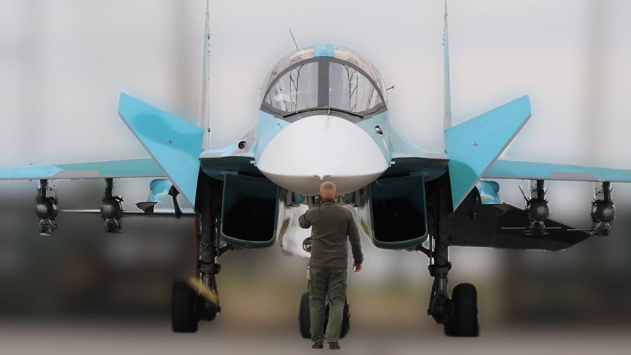 Russian Aerospace Forces Su-34 Bombers Execute Strategic Strikes in Combat Zone | Philly PI